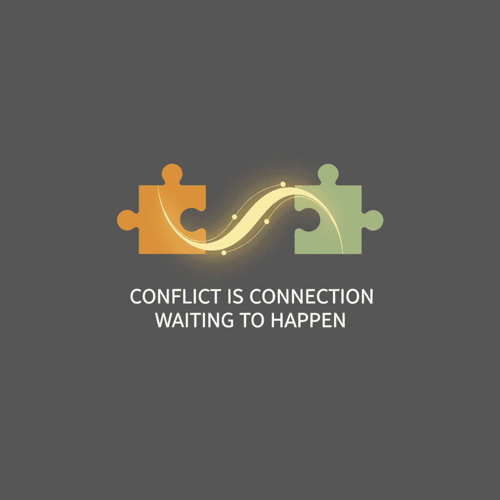 Conflict is Connection Waiting to Happen T-Shirt