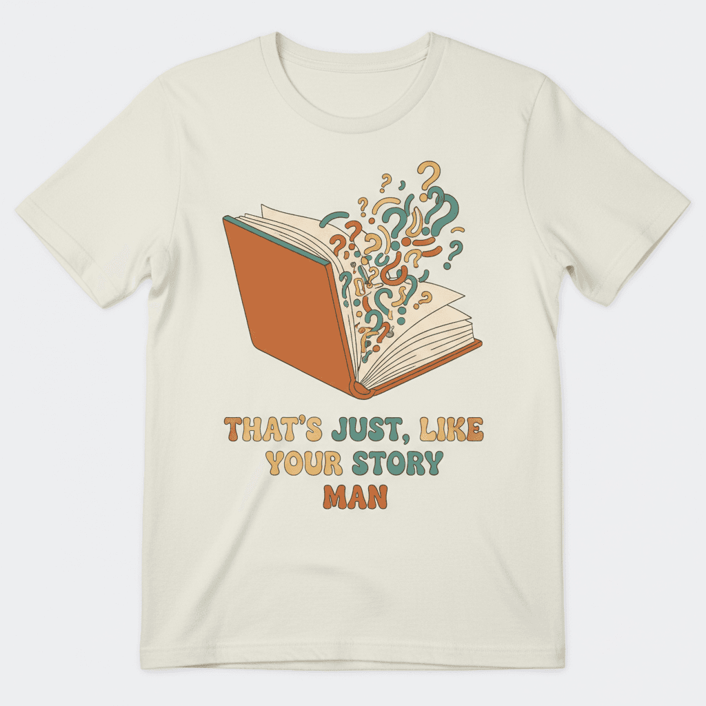 That's Just, Like, Your Story, Man T-Shirt