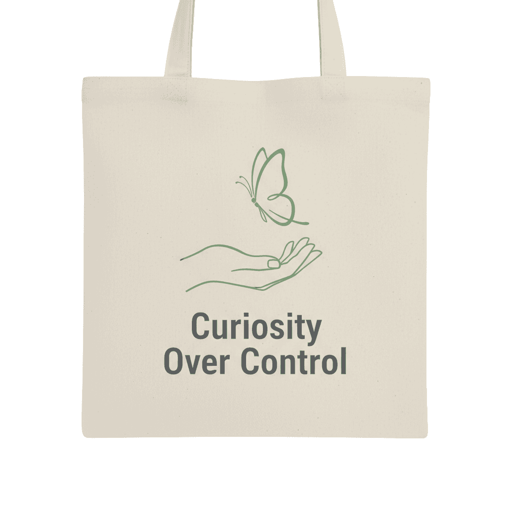 Curiosity Over Control Tote