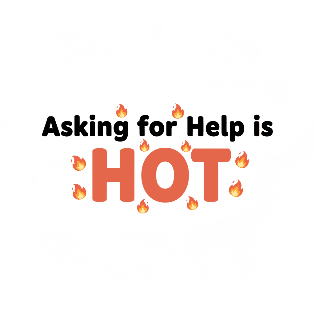 Asking for Help is Hot Mug